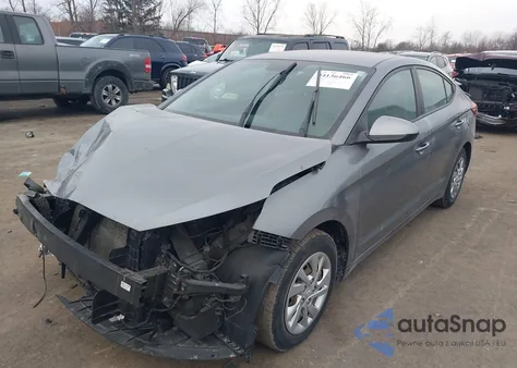 2019 Hyundai Elantra Se z USA, uszkodzony, nr VIN KMHD74LF1KU825895
